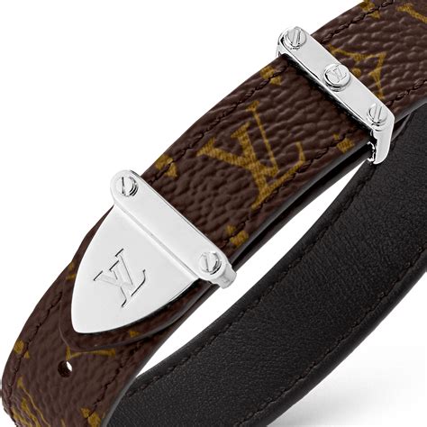 LV Trunk Reversible Leather Goods Bracelet 